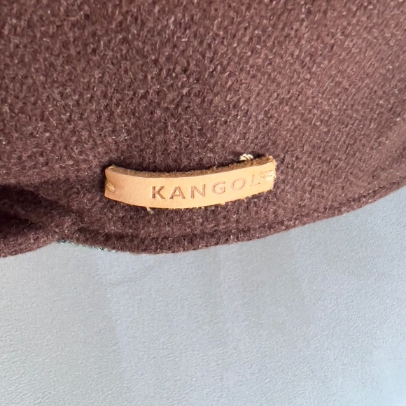 Vintage Kangol Men Brown Wool Textured Flat Cap - Picture 9 of 12